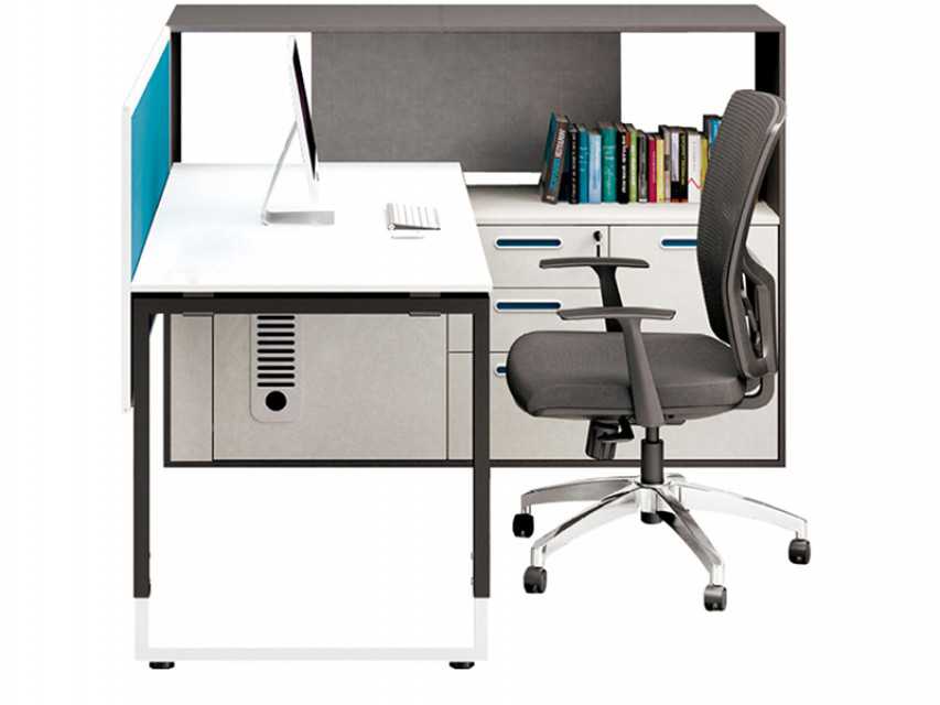 Executive Workstation Desk (W.D-001) - Efficient Office Solution for Teams